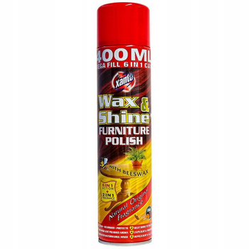 Xanto pěna s voskem na čištění a péči o dřevěný nábytek 400 ml
