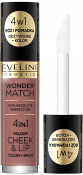 Eveline Wonder Match 4v1 Blush Liquid Lipstick 05 s niacinamidem 4,5 ml