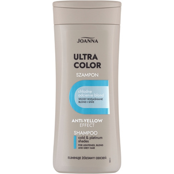 Joanna Ultra Color Shampoo Eliminating Yellow Color pro blond šedivé vlasy 200 ml