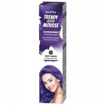 Venita Trendy Color Barvící pěna na vlasy 40 Violet Fantasy 75ml