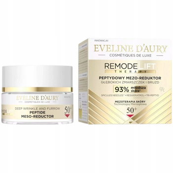 Eveline D'Aury RemodeLift Peptidový krém na obličej Mezoterapie 50+ 50ml