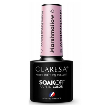 Claresa Hybridní lak na nehty Marshmallow 6 5g