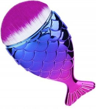 Rybí štětec na odstranění prachu zvýrazňovač make-upu