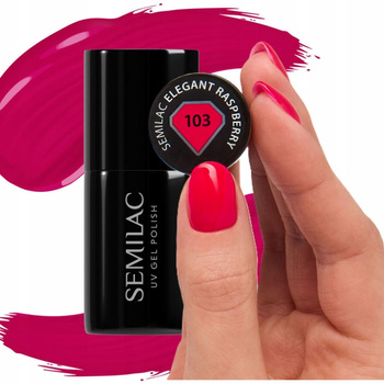 Semilac Hybrid Lak Elegant Raspberry 103 7ml