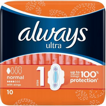 Always Ultra Normal podložky s křidélky 10 ks