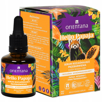Orientana Hello Papaya rozjasňující sérum na obličej s vitamínem C 30 ml