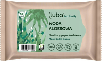 Aloe zvlhčený toaletní papír 50 kusů