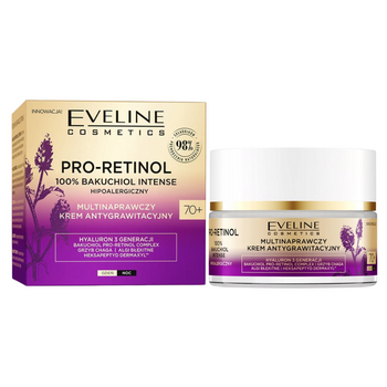 Eveline Pro Retinol Bakuchiol Multi-Repair Anti-Gravity Cream 70+ 50 ml