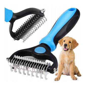 CoolStaff zastřihovací kartáč Hřeben na srst pro psa kočky