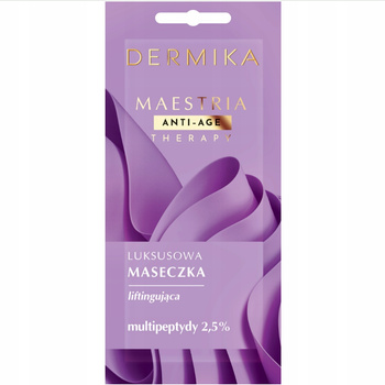 Dermika Maestria zpevňující liftingová maska s multipeptidy 2,5 %