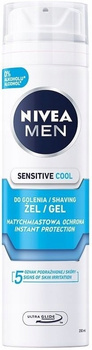 Nivea Gel na holení Sensitive Cool 200 ml