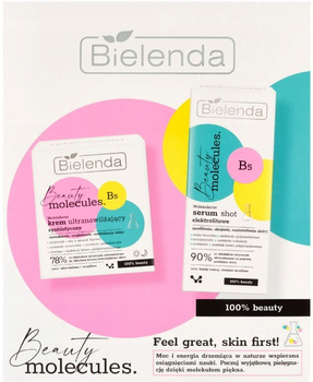 Bielenda Beauty Molecules Dárková sada Ultra-hydratační krém + sérum