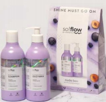 So!Flow Dárková sada pro barvené vlasy Cudo Box Shampoo Conditioner