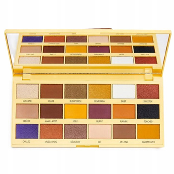 Makeup Revolution paleta očních stínů Mix barev Chocolate Creme Brulee