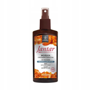 Jantar Mist pro suché a lámavé vlasy s jantarem 200 ml
