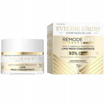Eveline D'Aury RemodeLift lipidový krém na obličej Mezoterapie 70+ 50 ml
