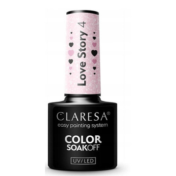 Claresa Hybridní lak na nehty Love Story 4 5g