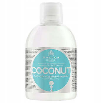 Kallos posilující kokosový šampon pro poškozené vlasy kokos 1000 ml 1l