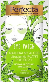 Perfecta Eye Patch Náplasti na oči Přírodní Aloe
