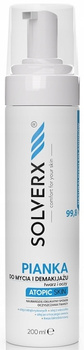 Solverx Atopická čisticí pěna a odličování 200 ml