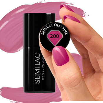 Semilac Hybrid Varnish Old Pink 200 7ml