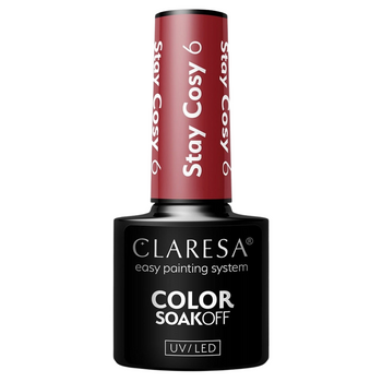 Claresa Hybridní lak na nehty Stay Cozy 06 5g