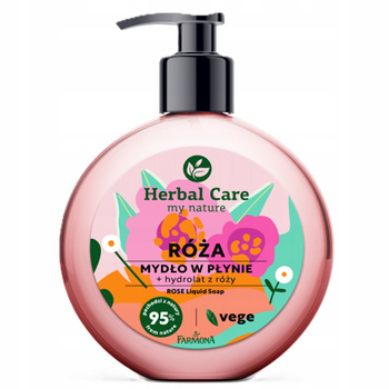 Farmona Herbal Care výživné tekuté mýdlo s růžovým hydrolátem 400 ml