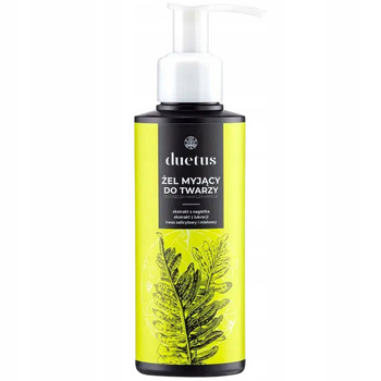 Duetus zmatňující a hydratační mycí gel na obličej Měsíček lékořice 150 ml