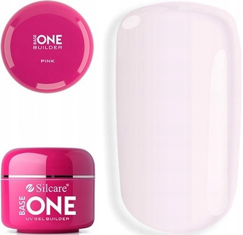 Stavební gel Silcare Base One Pink 100g
