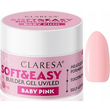 Claresa Soft Easy Gel Stavební gel Baby Pink 45g