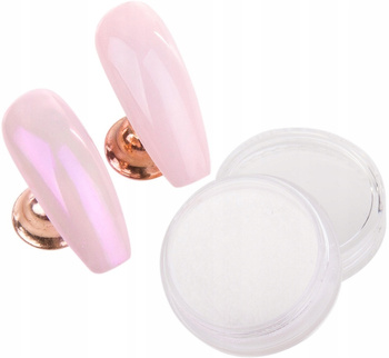 MollyLac Glamour Effect Purple Powder na nehty 4