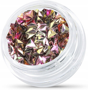 Trojúhelníky zdobení nehtů 3D č. 11