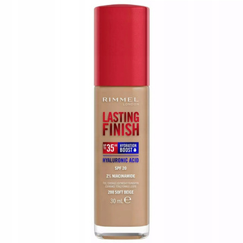 Rimmel Lasting Finish 35HR Moisturizing Face Foundation 200 Soft Beige