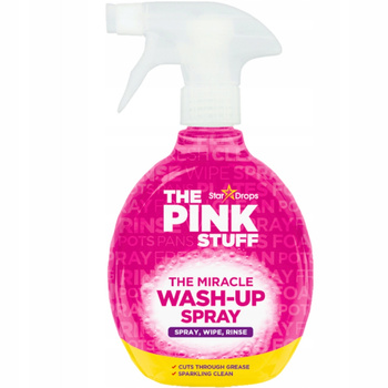 Pink Stuff Wash Up Spray pěnový sprej na mytí hrnců a myček 500 ml