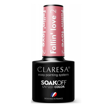 Claresa Hybridní lak na nehty Fallin' love 2 5g