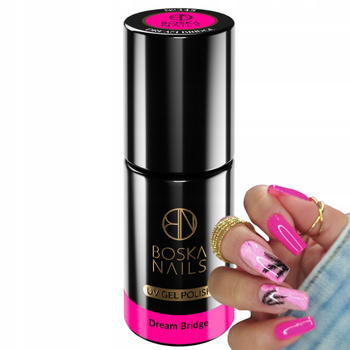 Boska Nails Divine Hybrid Nail Polish Pink 345 Dream Bridge 6ml