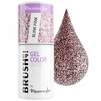 Brush Up! Od Maxineczka Blink Pink Hybrid Lak na nehty 5g