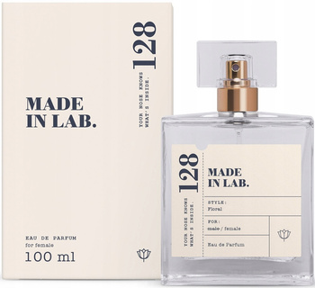 Made In Lab 128 Dámská parfémovaná voda s květinovým jasmínem Gardenia 100 ml