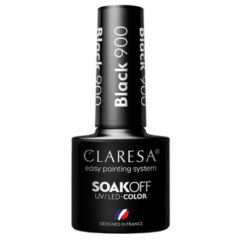 Claresa Hybridní lak na nehty Black 900 5g