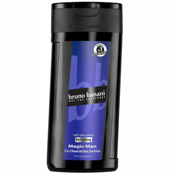 Bruno Banani Magic Man pánský sprchový gel 3v1 Body Hair Face 250ml
