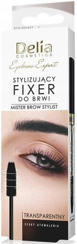 Delia Eyebrow Expert Styling Fixer na obočí Transparentní