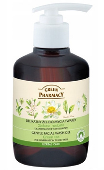 Green Pharmacy gel na obličej ze zeleného čaje 270 ml