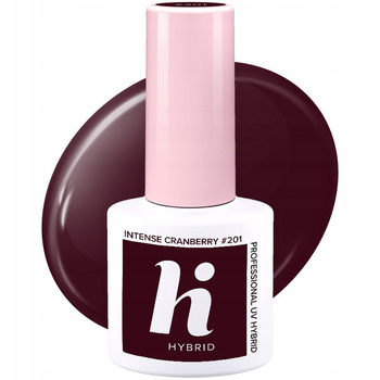 HI HYBRID Hybridní lak na nehty 201 Intense Cranberry