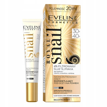 Eveline Royal Snail Rozjasňující oční krém 30+/40+ Snail Slime 20ml