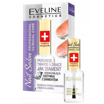 Eveline Nail Salon Posilující kondicionér na nehty s diamantem 12ml