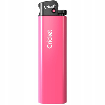 Klasický kriketový plynový zapalovač, křesadlo, plast, mix barev