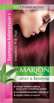 Marion Shampoo Coloring Shampoo 57 Dark Cherry 4-8 Wash