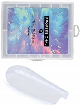 DUAL plastové horní formy pro akrylový gel Polysystem Russian 120 ks