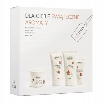 Ziaja Dárková sada Vánoční perníková koupelová kosmetika