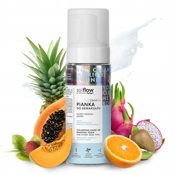 So Flow Čisticí pěna na odlíčení Delicate Tropical Scent 170 ml